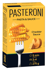 Макароны Pasteroni Джирандоле №124 соус чеддер, 275л