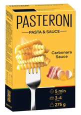 Макароны Pasteroni Джирандоле №124 соус карбонара, 275г