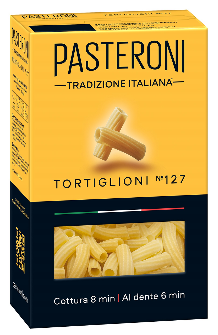 Макароны Pasteroni Тортильони №127, 400г