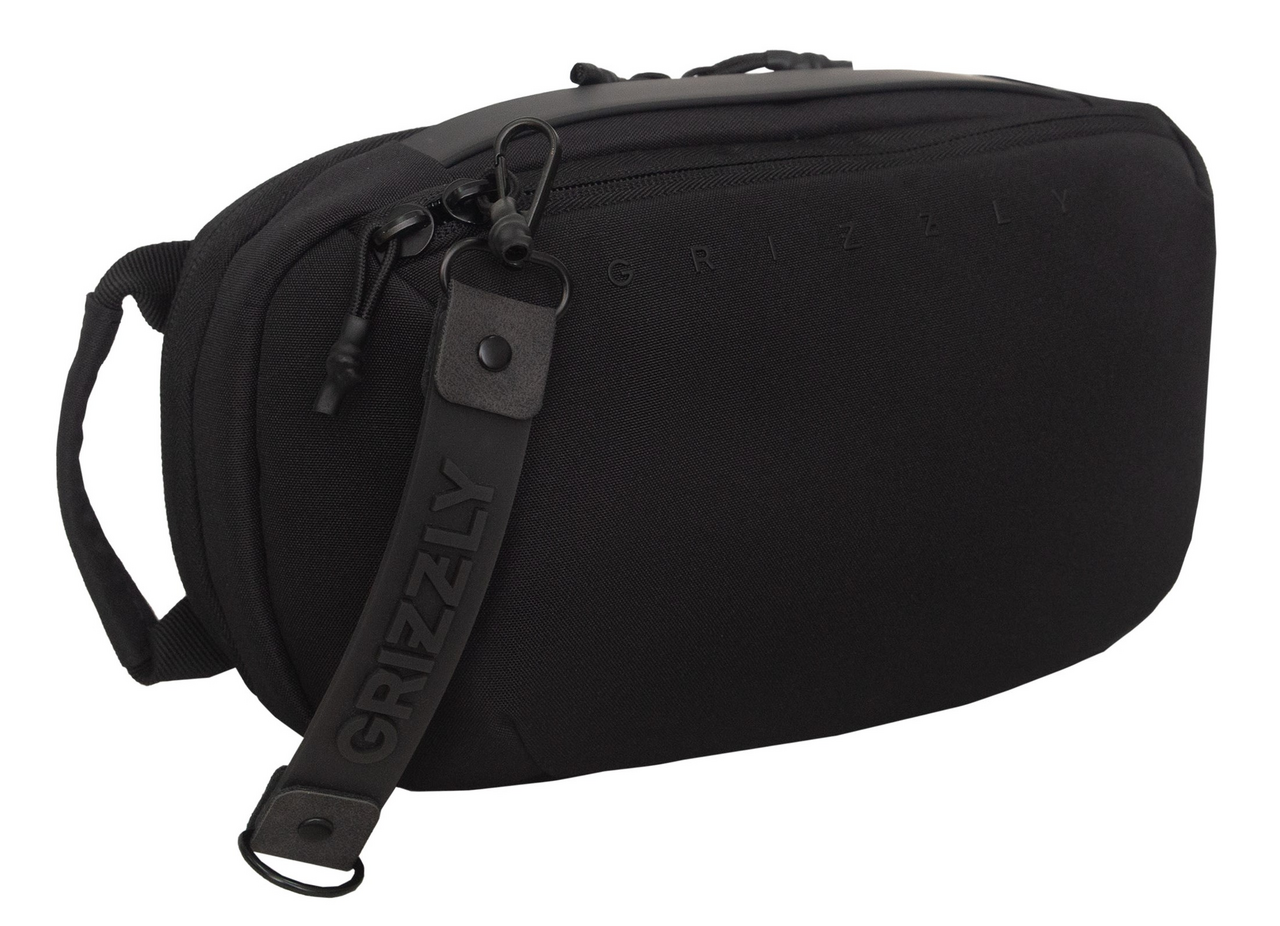 Сумка наплечная Grizzly черный 113/1 PS-67