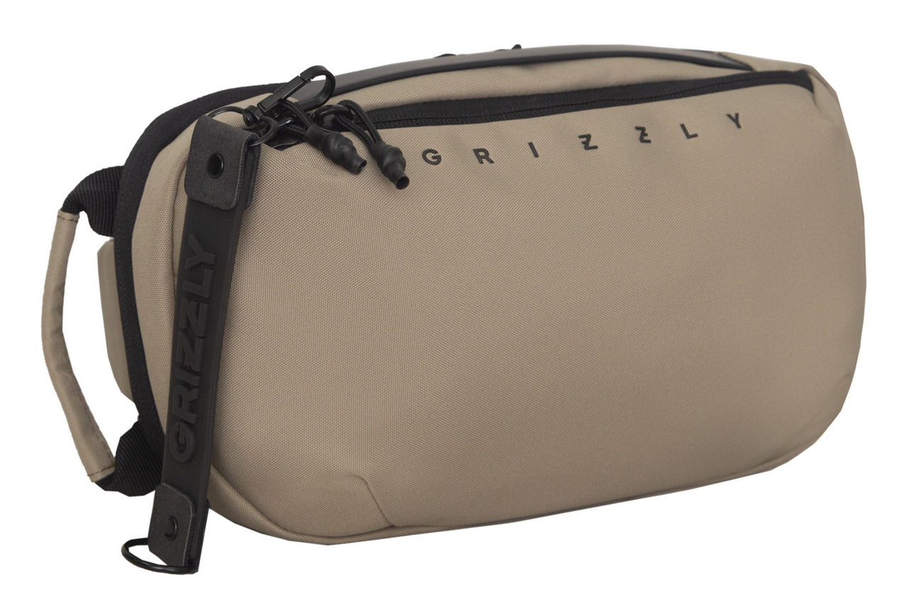 Сумка наплечная Grizzly бежевый 113/3 PS-67