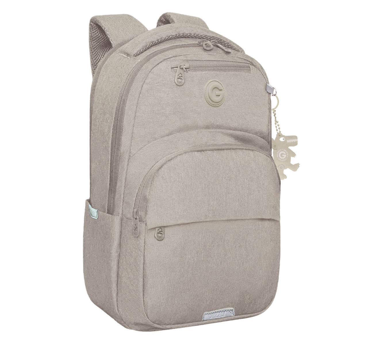 Рюкзак Grizzly молочный 4/2 RD-641