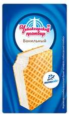 Мороженое Волга айс Чебоксарский пломбир ванильный 12% брикет, 80г