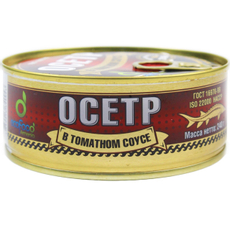 Осетр EcoFood в томатном соусе, 240г