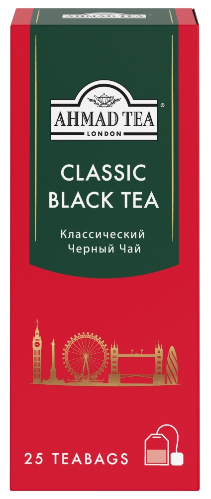 Изображение товара Чай Ahmad Tea черный классический (2г х 25шт), 50г