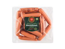 Сосиски Дружба народов Филейные с сыром куриные, ~1кг