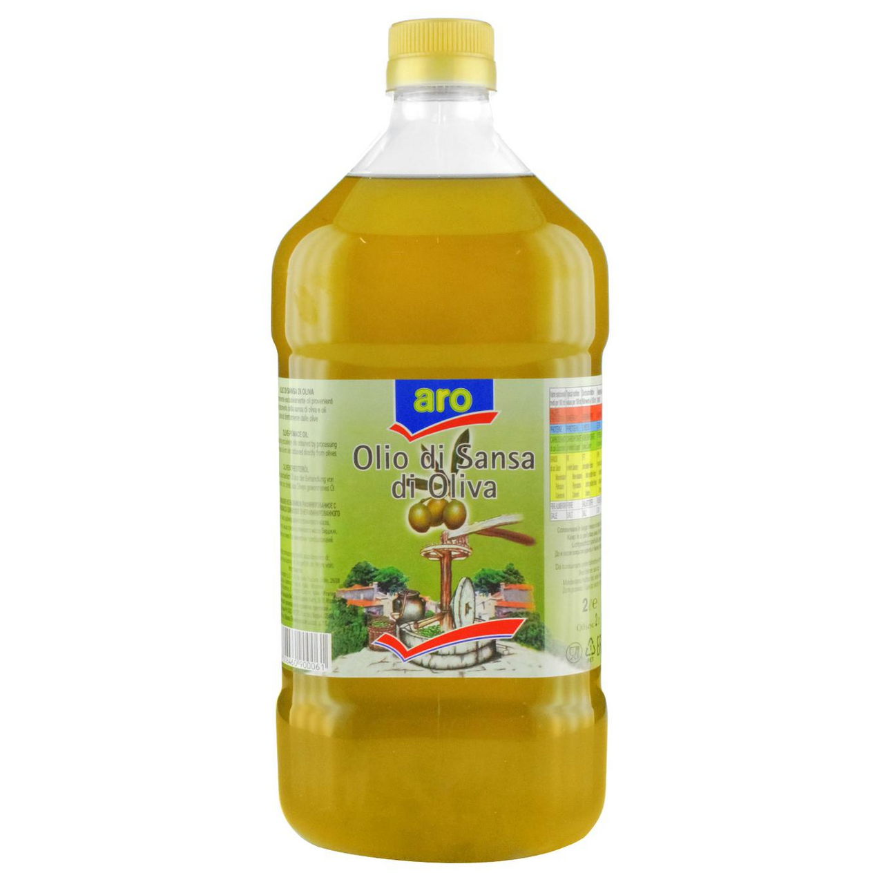 Изображение товара Масло оливковое Pomace Aro 2л нерафинированное для кухни и косметики