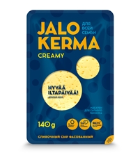 Сыр Jalo Kerma сливочный нарезка, 140г
