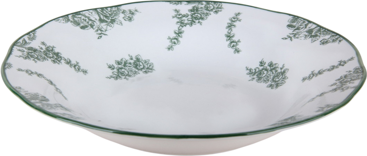 Тарелка суповая Коралл Dahlia 300мл, 22см