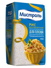 Крупа рис Мистраль Кубань Для плова, 900г