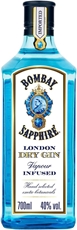 Джин Bombay Sapphire Dry Gin, 0.7л