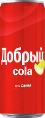Напиток Добрый Кола дыня газированный, 330мл