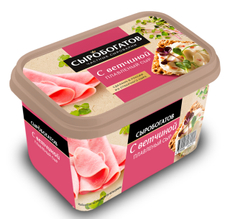 Сыр плавленый Сыробогатов с ветчиной 50%, 400г