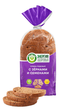 Хлеб Хлебный дом Энергия Здоровья Хлебец подовый пшеничный с зернами и семенами, 300г