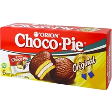 Пирожное Orion Choco-Pie Original в шоколадной глазури, 180г
