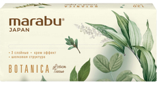Салфетки бумажные Marabu Botanica кремовый эффект 3 слоя, 120шт