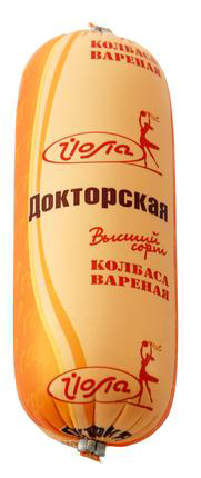 Колбаса Йола Докторская вареная высший сорт, 500г
