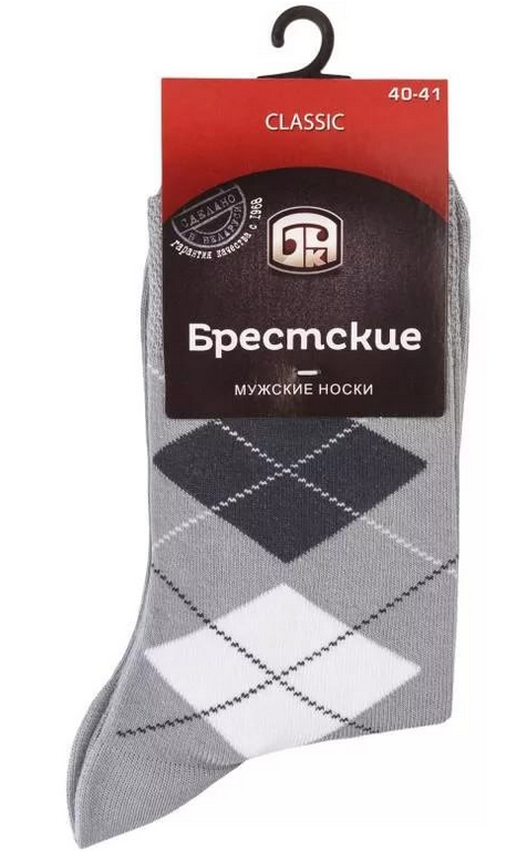 Носки мужские Брестские Classic, св.серый размер 27 купить с доставкой ...