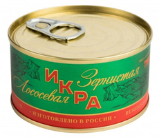 Икра лососевая Тунгутун зернистая, 140г