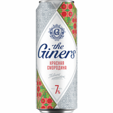 Напиток пивной The Giners красная смородина, 0.45л