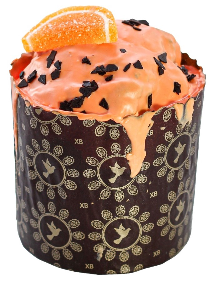 Кулич Пасхальный Миндальная нота апельсиновый, 400г