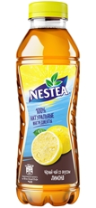 Холодный чай Nestea черный со вкусом лимона, 500мл