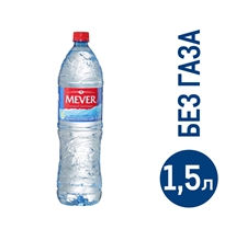 Вода Mever природная минеральная негазированная, 1.5л