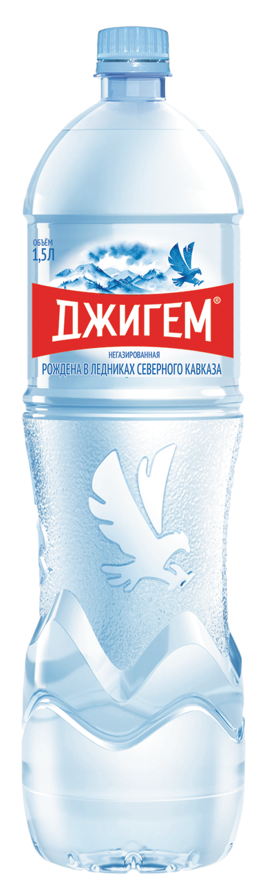 Вода минеральная негазированная ДЖИГЕМ, 1,5 л (ПЭТ-бутылка) купить с ...