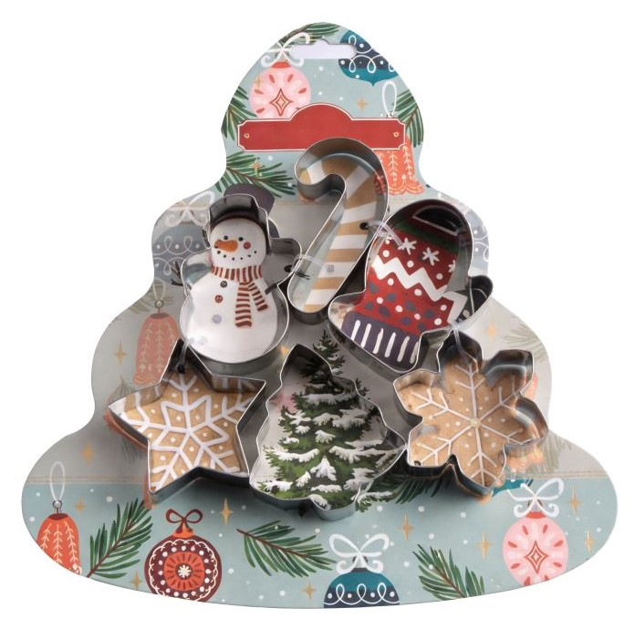 Tarrington House Набор форм для печенья X-Mas Tree 6 предметов