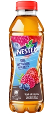 Холодный чай Nestea черный со вкусом лесных ягод, 500мл