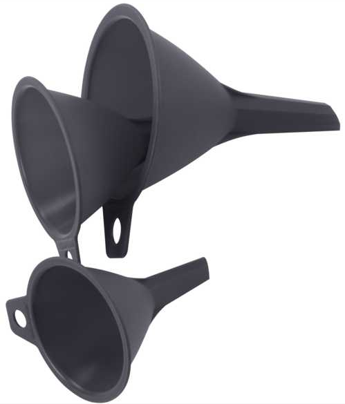 Изображение товара Набор воронок Fackelmann 3шт, 8см, 10см, 12см