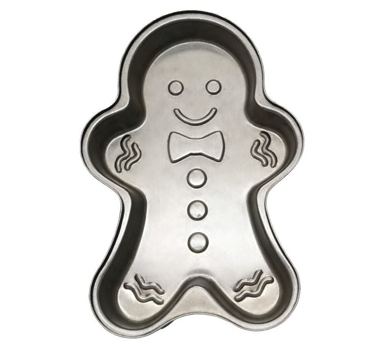 Tarrington House Форма для выпечки Gingerbeard Grey, 29 x 20 x 3.5см