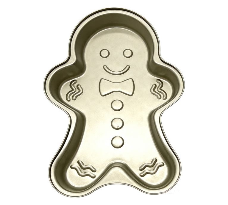Tarrington House Форма для выпечки Gingerbeard Gold, 29 x 20 x 3.5см