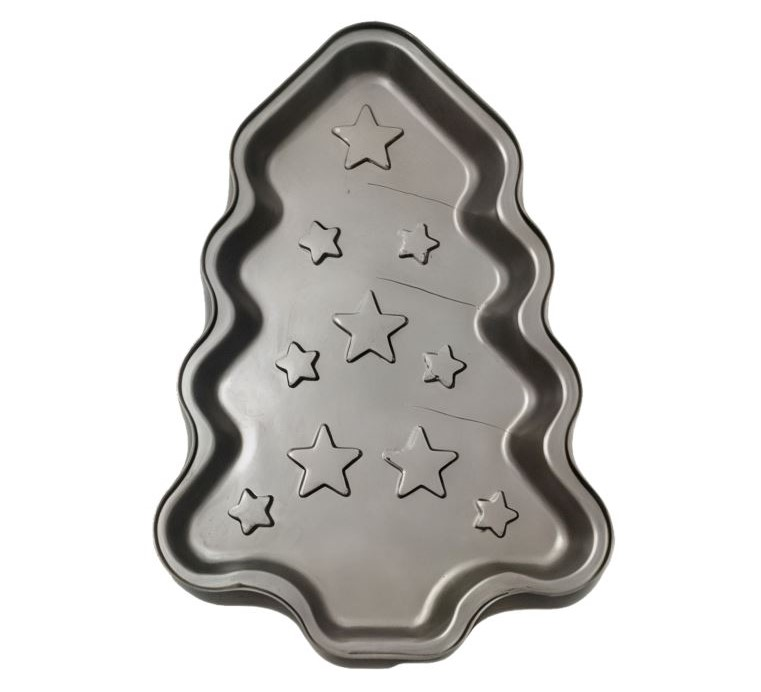 Tarrington House Форма для выпечки Tree Grey, 26.5 x 18 x 2.3см