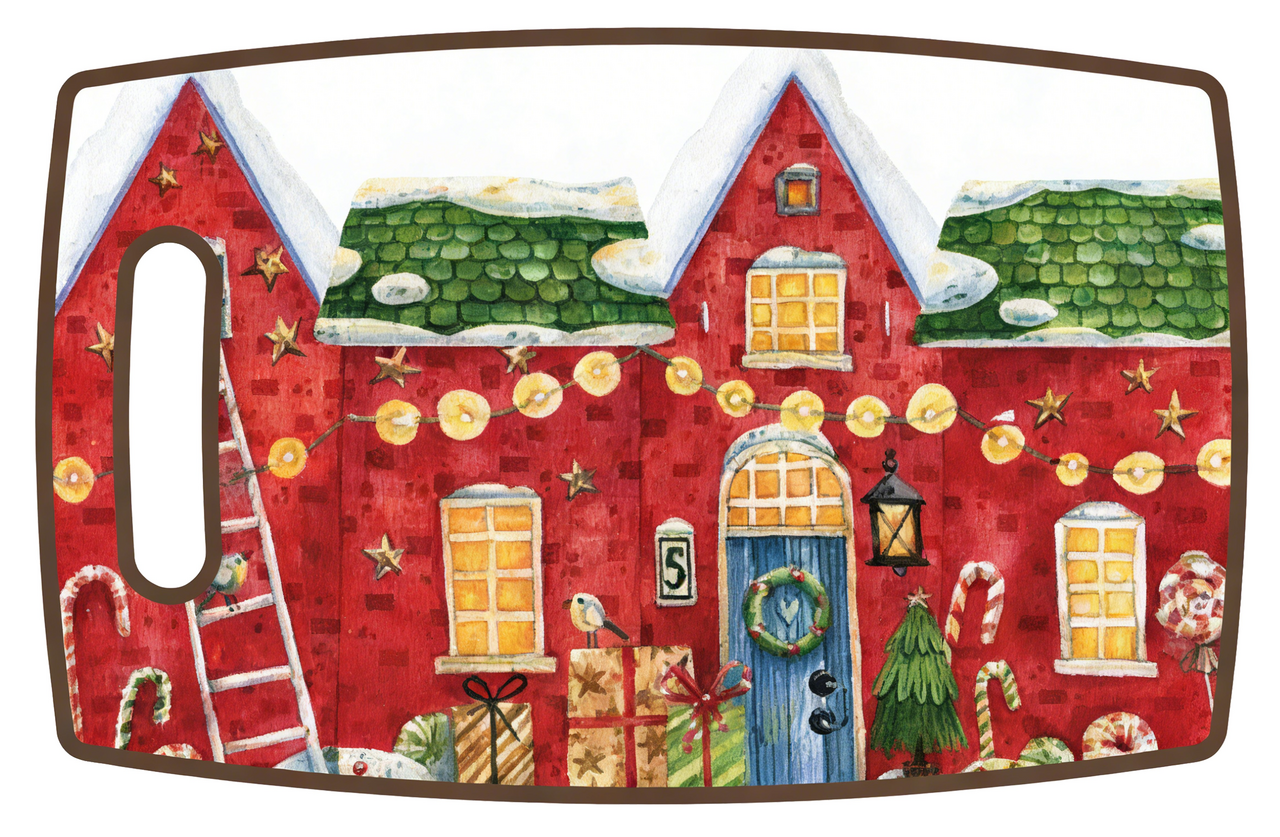 Tarrington House Доска разделочная X-Mas Home, 37 x 23 x 1.1см