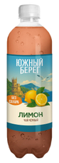 Холодный чай Южный берег черный лимон, 500мл