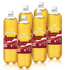 1,5Л ГАЗИР НАПИТОК ЮЖНЫЙ БЕРЕГ АПЕЛЬСИН ПЭТ