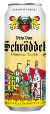 Напиток пивной Otto Von Schrodder Original лагер светлое, 0.5л
