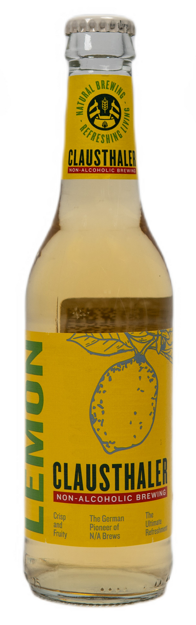 Пиво Clausthaler лимон фильтрованное безалкогольное, 0.33л
