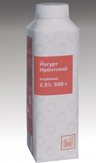 Йогурт питьевой Ирбитский молочный завод Ирбитский клубника 2.5%, 500г