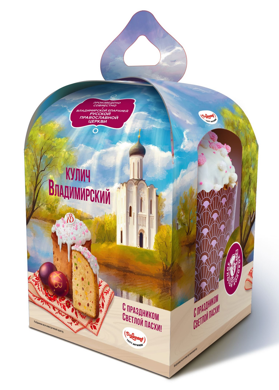 Кулич Delavant Владимирский, 500г