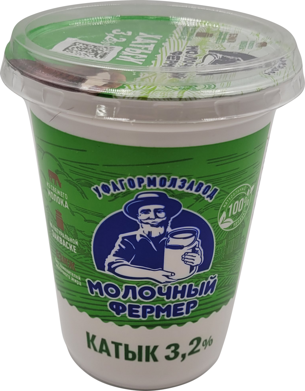Катык Молочный фермер 3.2%, 450г