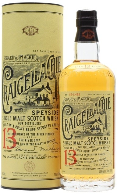 Виски Craigellachie 13 лет в подарочной упаковке, 0.7л