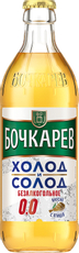 Пиво Бочкарев Холод и солод безалкогольное, 0.43л