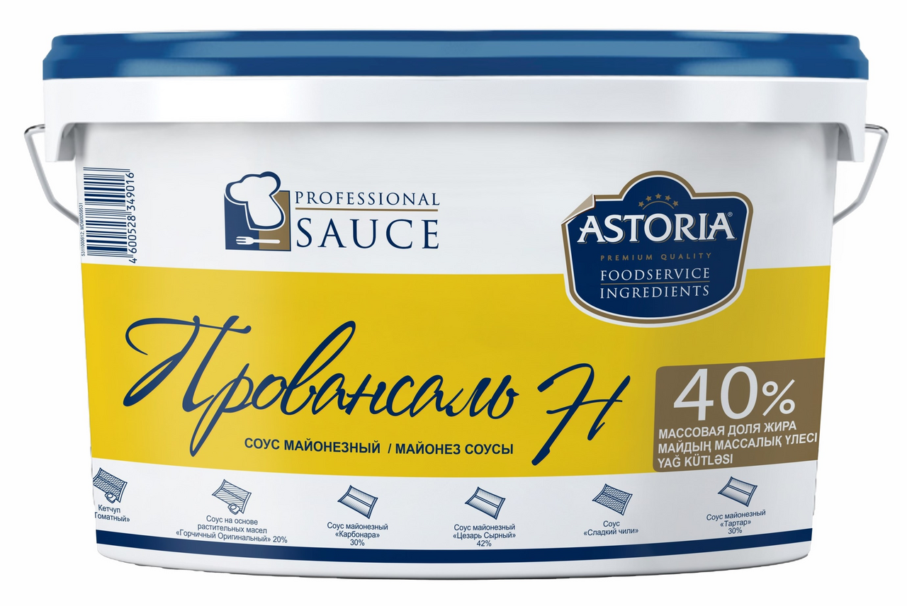 Соус майонезный Astoria Провансаль 40%, 10л
