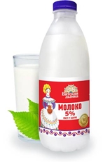 Молоко Вятская дымка пастеризованное 5% ГОСТ, 900мл