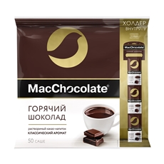 Шоколад горячий MacChocolate 50шт, 1кг