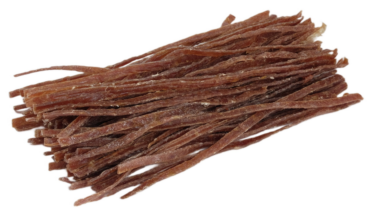 Тунец палочки из фарша вяленый