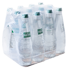 Вода Mever минеральная газированная, 500мл x 12 шт
