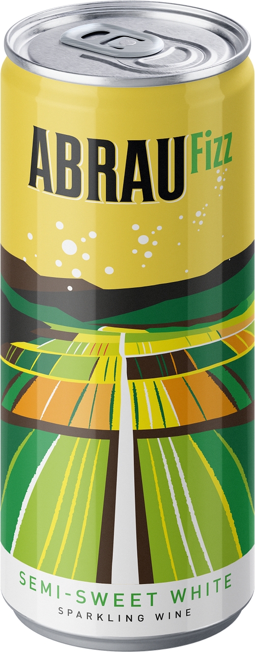 Вино игристое Абрау Дюрсо Физз белое полусладкое, 0.25л